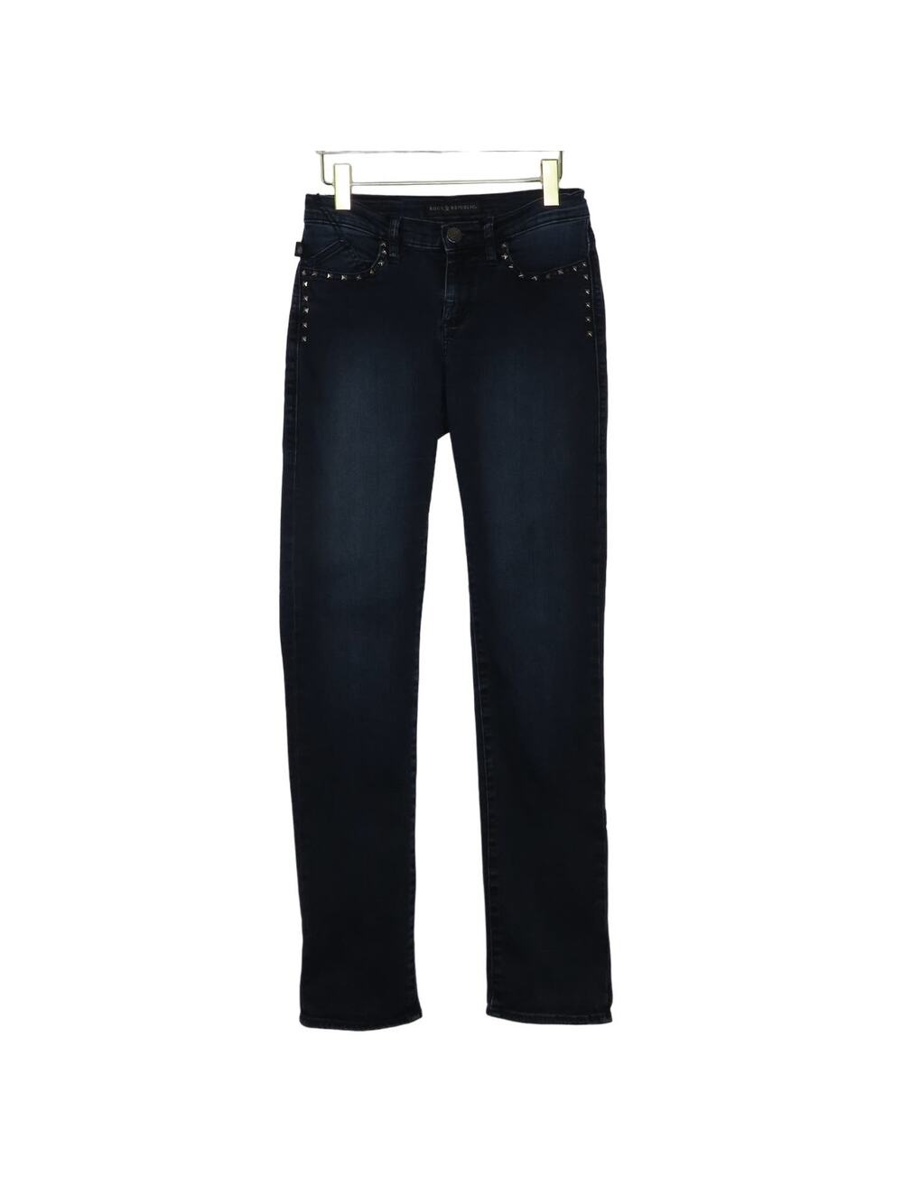 Rock & Republic Berlin Studded Skinny Jeans Size 4